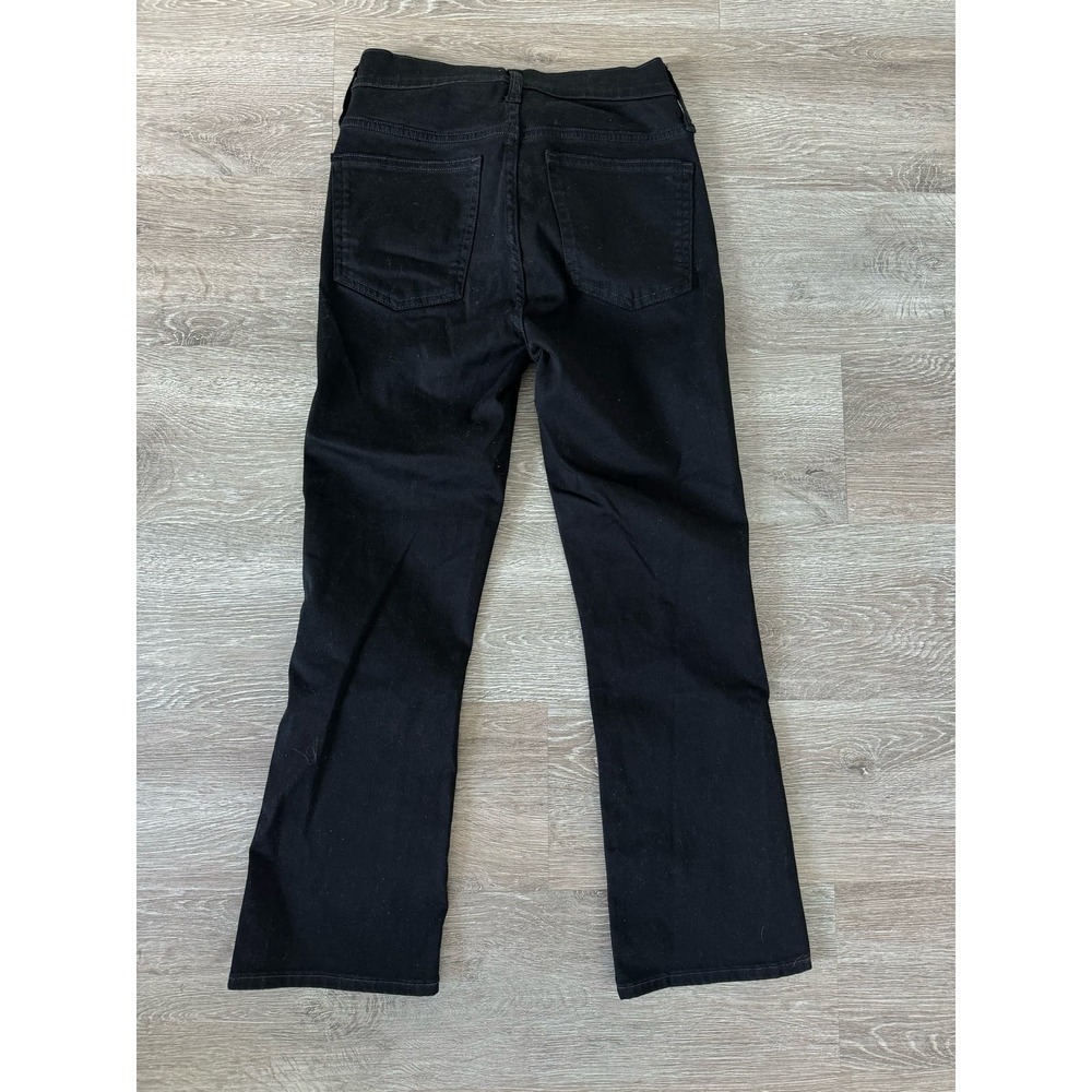 J.Crew EUC 9 Demi-boot Cropped Jeans in Stay Black Wash Size 27 Mid Rise - Picture 5 of 11